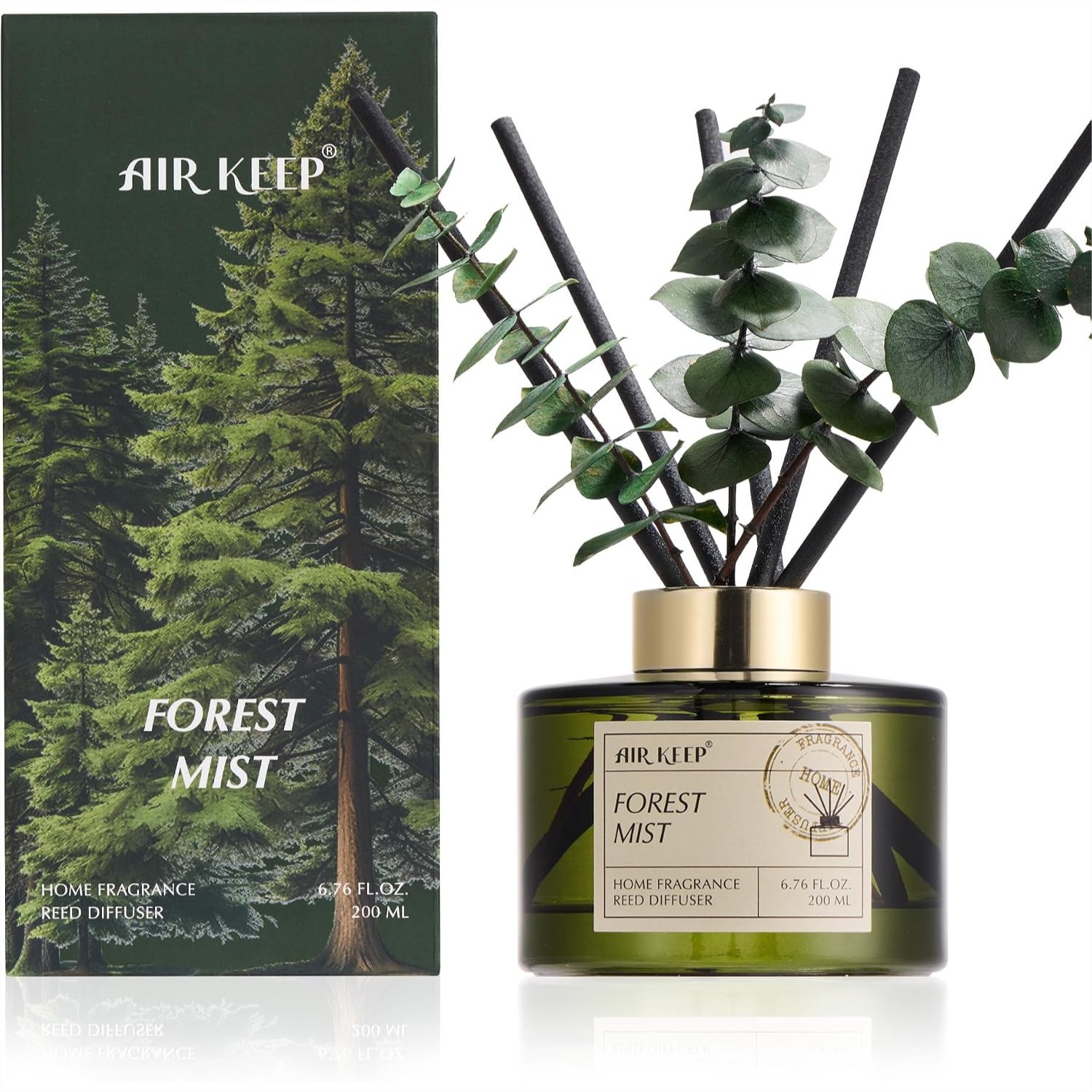 Forest Mist Reed Diffuser Set  - огляд і ціна Home Bathroom Images