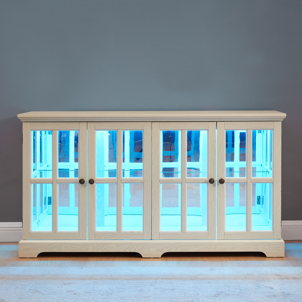 LED Curio Display Cabinet Vint - огляд і ціна Home & Bathroom Building Products Pte Ltd Photos