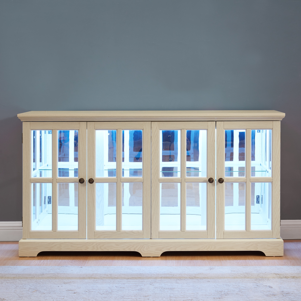 LED Curio Display Cabinet Vint - огляд і ціна Home & Bathroom Building Products Pte Ltd Photos