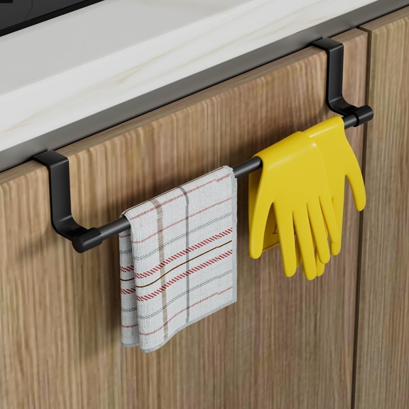 Over Cabinet Towel Bar Holder  - огляд і ціна Home Goods Bathroom Cabinets