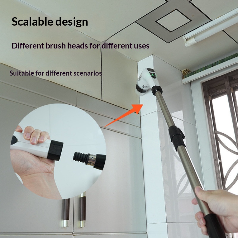 HOMEFISH Cordless Spin Scrubbe - огляд і ціна Home Bathroom Cleaner