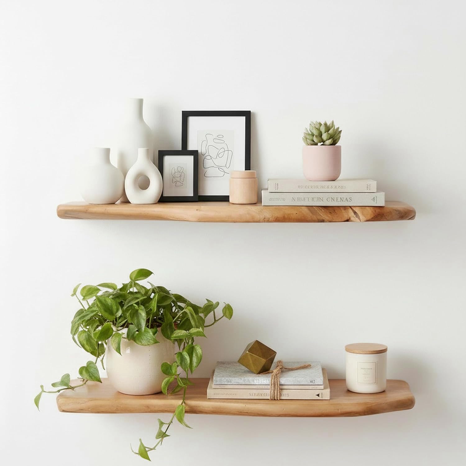 24 Inch Cedar Floating Shelves - огляд і ціна Home Bathroom Images