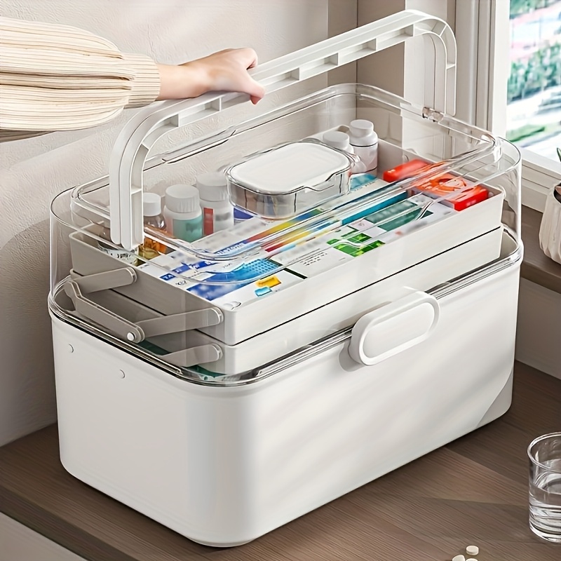 Large Capacity Clear Lid Medic - огляд і ціна Home Goods Bathroom Cabinets
