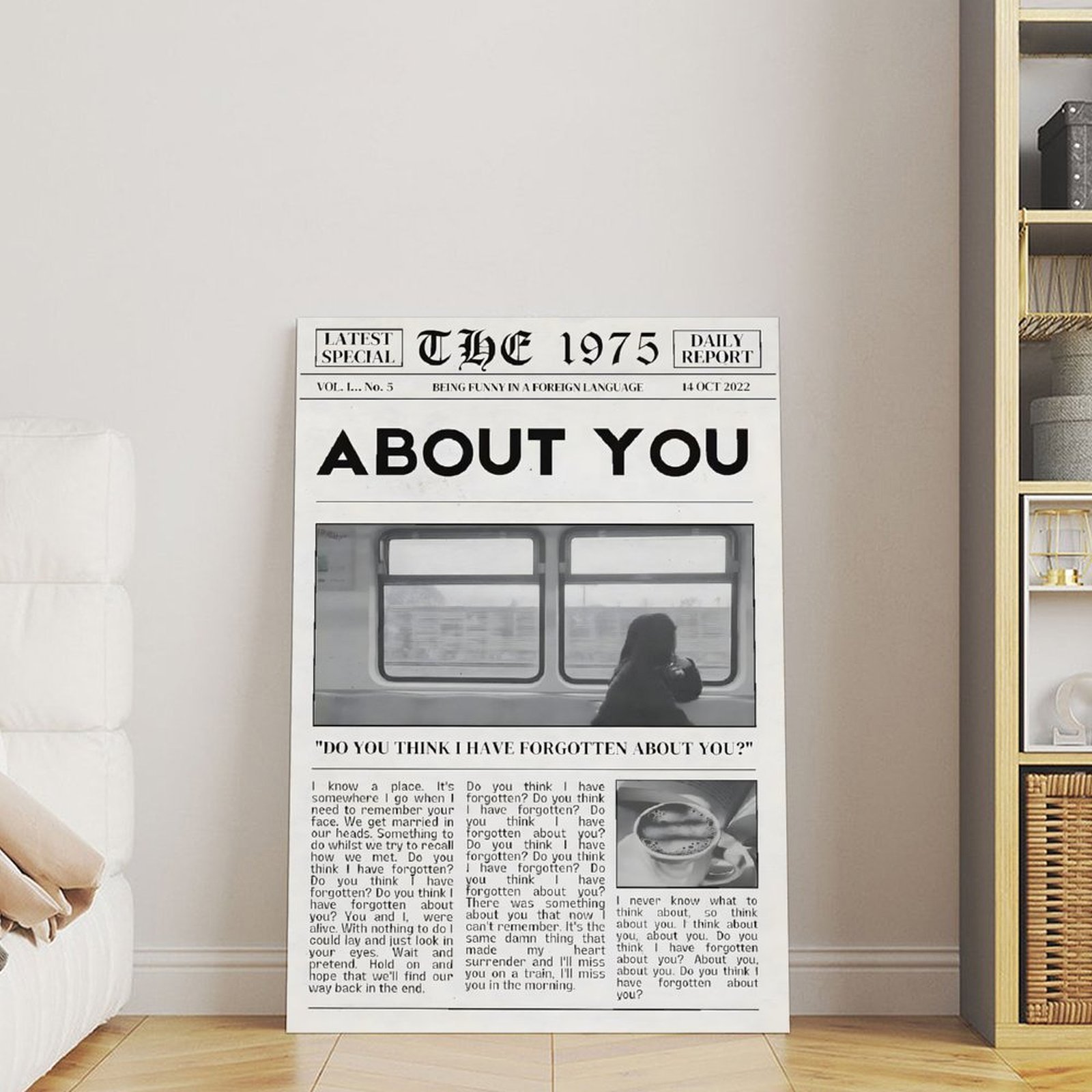 The 1975 About You Poster Musi - огляд і ціна Home Theater Bathroom