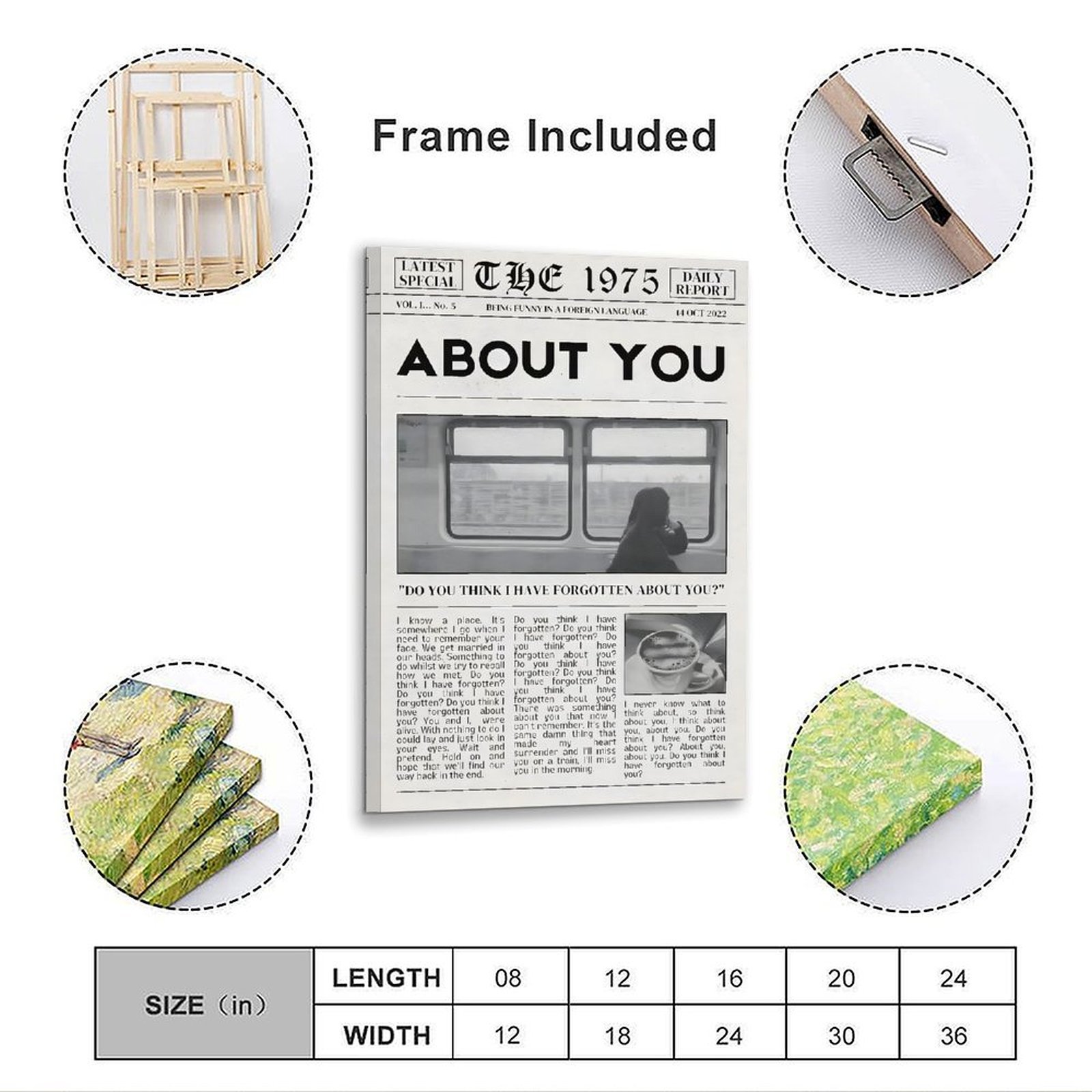 The 1975 About You Poster Musi - огляд і ціна Home Theater Bathroom