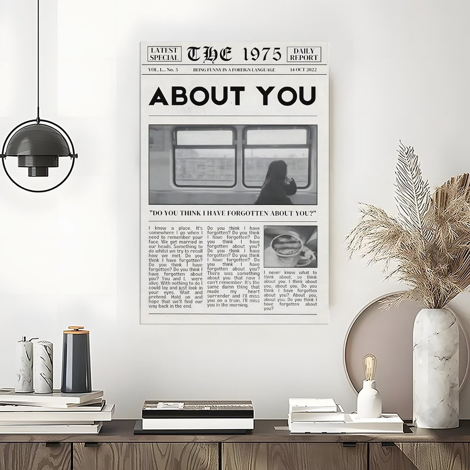 The 1975 About You Poster Musi - огляд і ціна Home Theater Bathroom