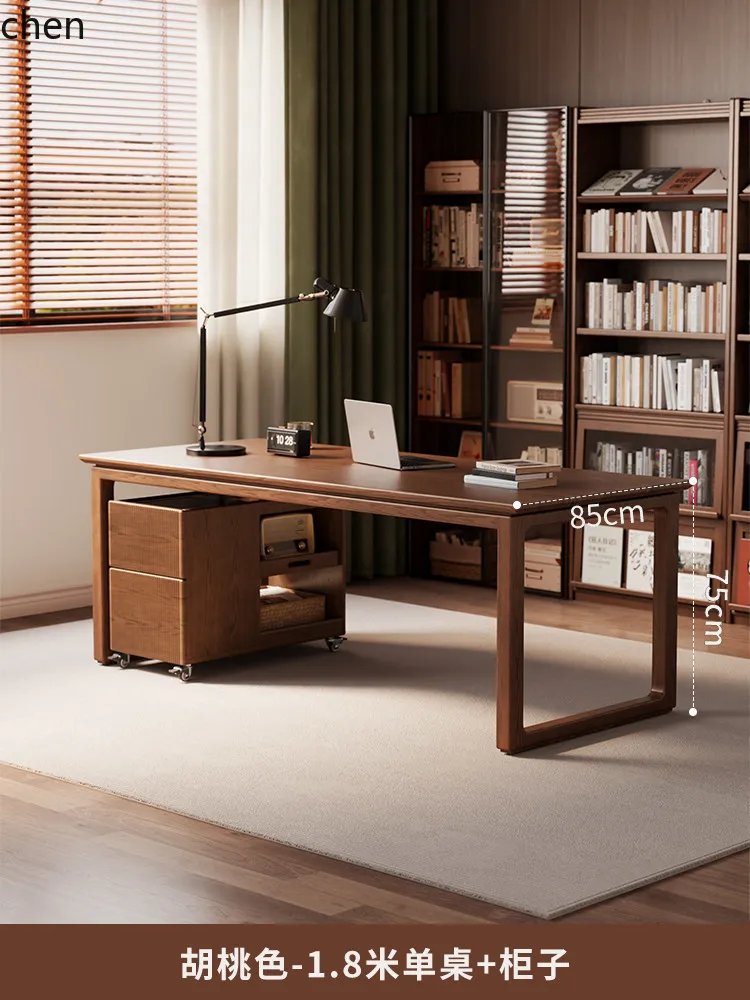 W5.19 Solid Wood Desk Study Ro - огляд і ціна Home & Bathroom Building Products Pte Ltd Photos