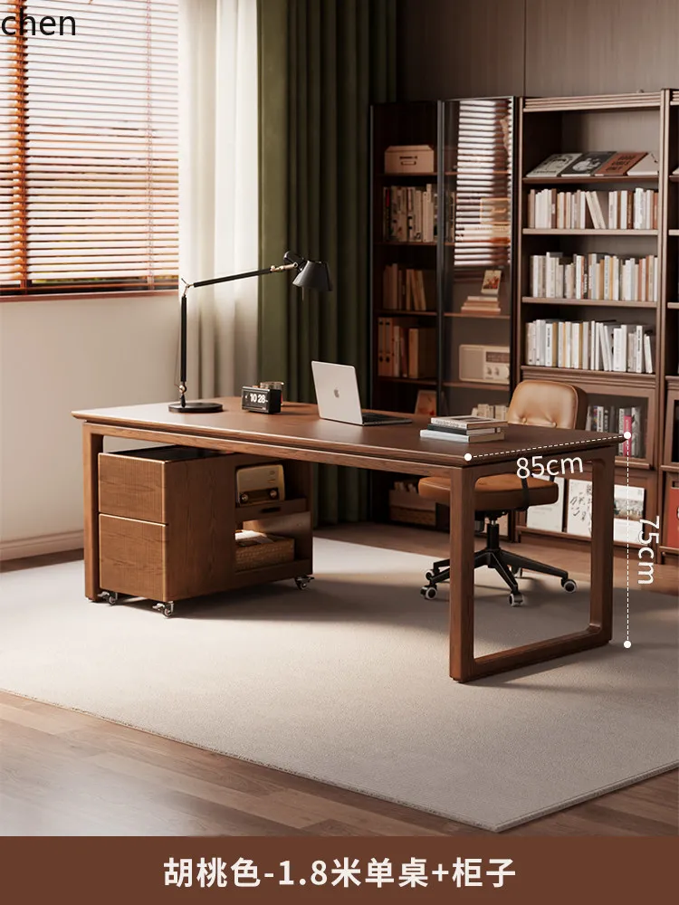 W5.19 Solid Wood Desk Study Ro - огляд і ціна Home & Bathroom Building Products Pte Ltd Photos