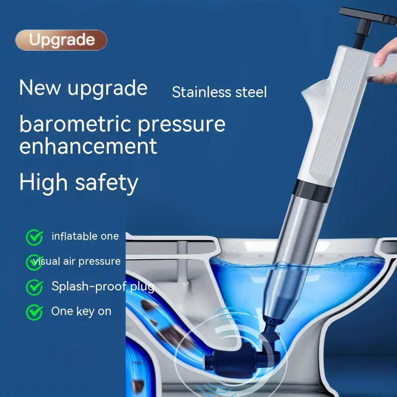 1 Set Pipeline Cleaning Tool T - огляд і ціна Plunger Toilet