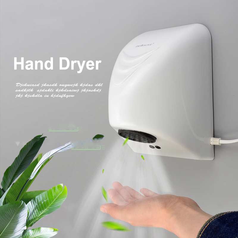 220V Automatic Induction Hand  - огляд і ціна Home Bathroom Hand Dryer