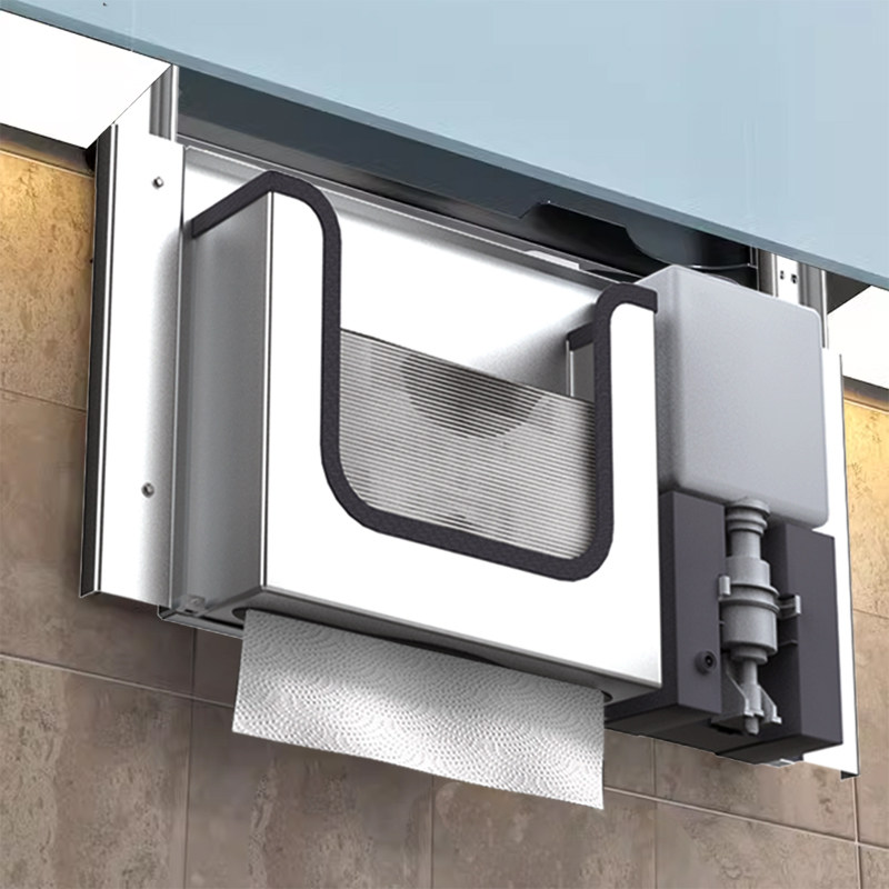 Stainless Steel Hidden Paper T - огляд і ціна Home Bathroom Paper Towel Holder