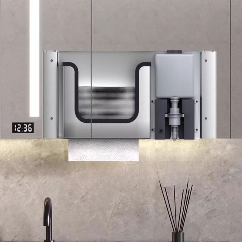 Stainless Steel Hidden Paper T - огляд і ціна Home Bathroom Paper Towel Holder