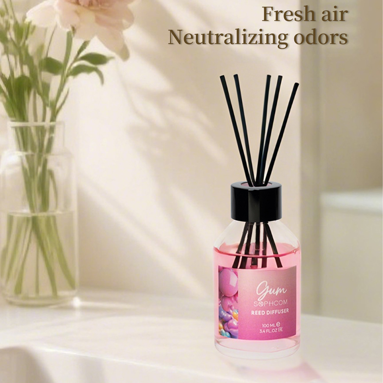 100ml Floral Fruity Reed Diffu - огляд і ціна Home Bathroom Freshener